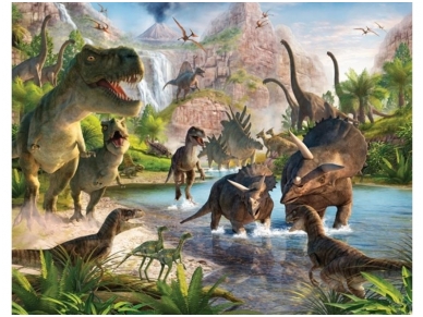 WALLTASTIC fototapetai Dinoland