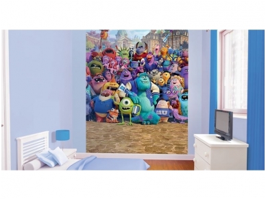 WALLTASTIC fototapetai Disney Monsters University 1
