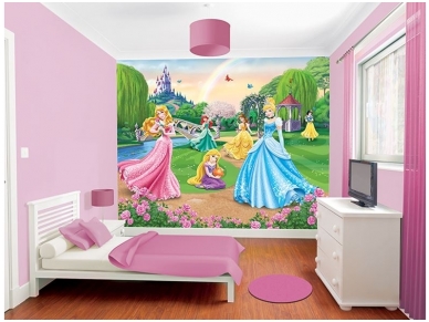 WALLTASTIC fototapetai Disney Princess 1