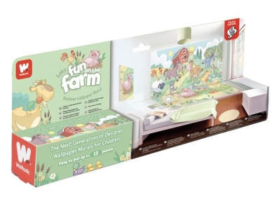 WALLTASTIC fototapetai Farm Nursery 2