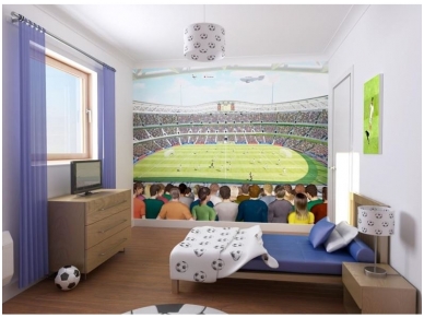 WALLTASTIC fototapetai Football Crazy 1
