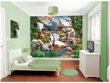 WALLTASTIC fototapetai Jungle Adventure 1
