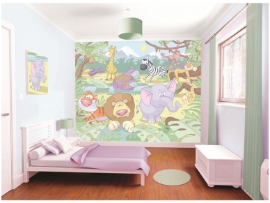 WALLTASTIC fototapetai Jungle Nursery 1