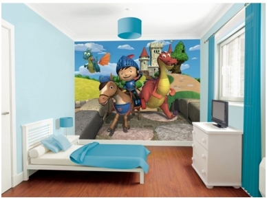 WALLTASTIC fototapetai Knight Mike 1
