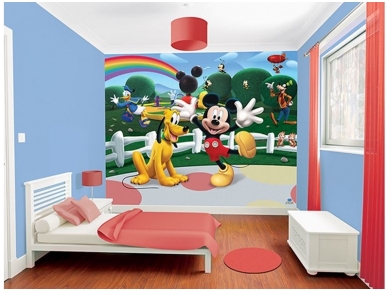 WALLTASTIC fototapetai Mickey Mouse Clubhouse 1