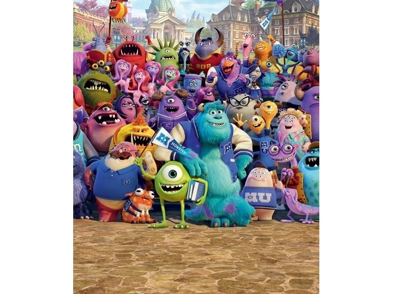 WALLTASTIC fototapetai Disney Monsters University