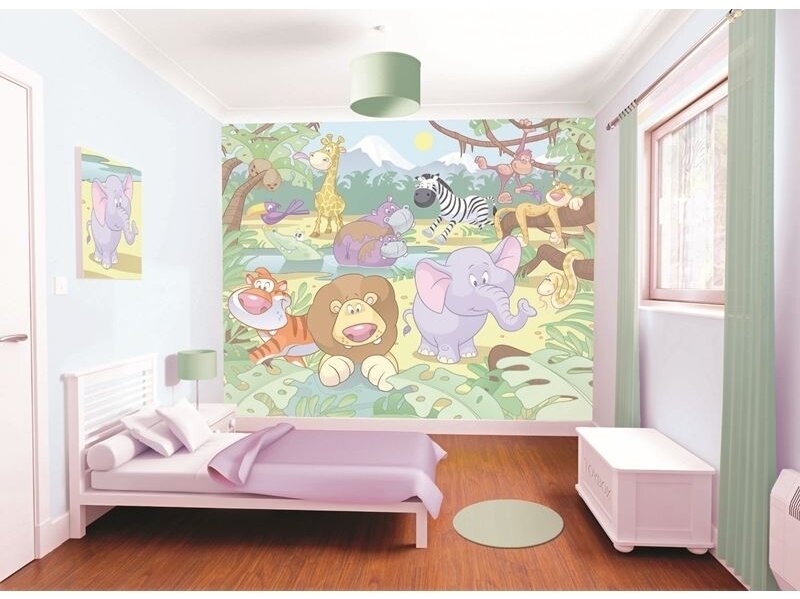 WALLTASTIC fototapetai Jungle Nursery 1