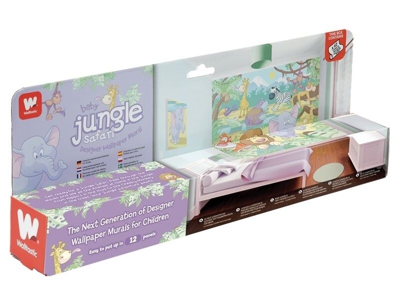 WALLTASTIC fototapetai Jungle Nursery 2