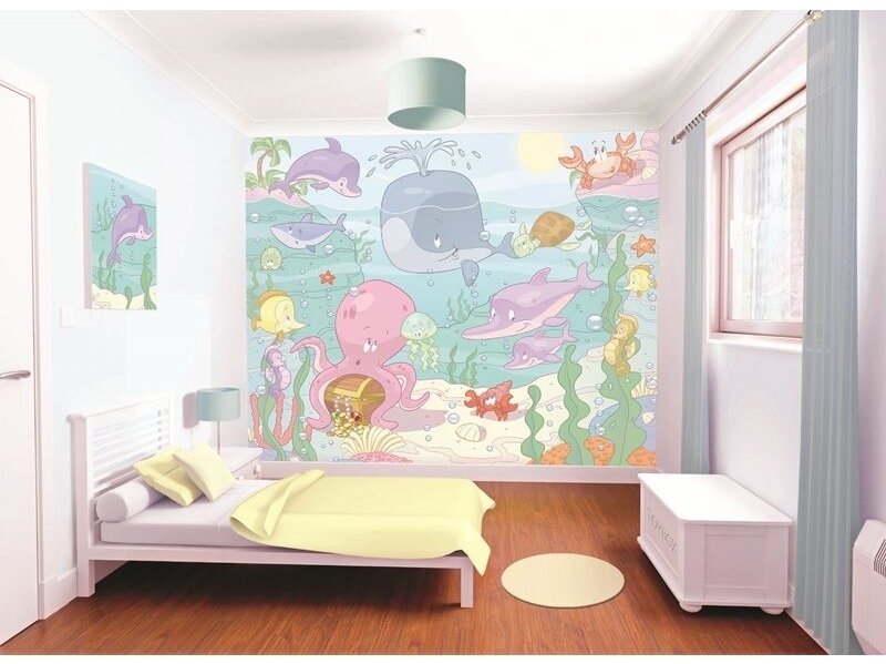 WALLTASTIC fototapetai Sea Nursery 1